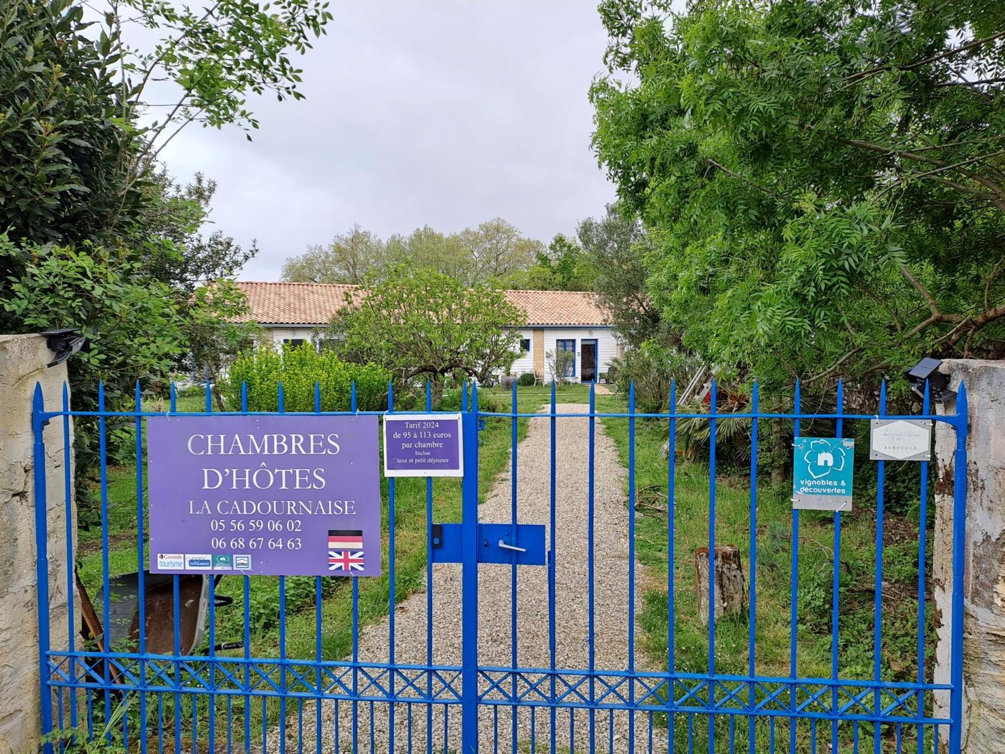 Bed and Breakfast La Cadournaise Saint-Seurin-de-Cadourne Esterno foto